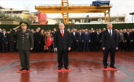 Gazi Mustafa Kemal Atatürk 10 Kasım´da Saygı İle Anıldı