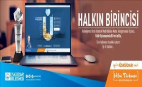 WEB ÖDÜLLERİNDE HALKIN TERCİHİ ÜSKÜDAR OLDU!