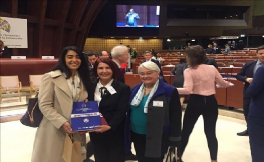 BAŞKAN TOPRAK´TAN, STRASBOURG´ BELEDİYE BAŞKAN YARDIMCISI ELMRİNİ´YE ZİYARET