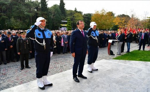 BEYLİKDÜZÜ, 79. ÖLÜM YILDÖNÜMÜ´NDE ATA´SINI ANDI