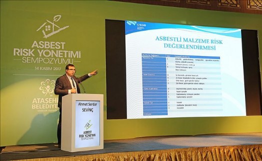 ATAŞEHİR´DE ?ASBEST?E DİKKAT ÇEKİLDİ