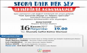 TÜRK SPORU ATAŞEHİR´DE KONUŞULACAK