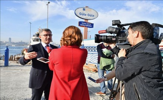 BAŞKAN HİLMİ TÜRKMEN ÜSKÜDAR MEYDANI´NDAKİ ÇALIŞMALARI ANLATTI