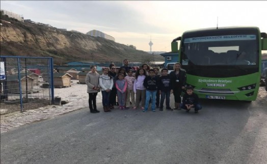Büyükçekmeceli Öğrenciler Barınağa Hayran Kaldı