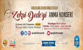 Zekâi Dede Efendi, Eyüpsultan´da Anılıyor
