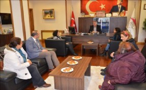 İTO Ortaokulu´ndan Başkan Cem Kara´ya Ziyaret