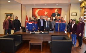 Başkan Cem Kara´ya Sürpriz Kutlama
