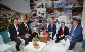 Başkan Remzi Aydın, Engelsiz Yaşam Fuarı´nda ESER´i ziyaret etti