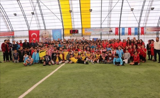 OKUL OLİMPİYATLARI FUTBOL TURNUVASI SONA ERDİ