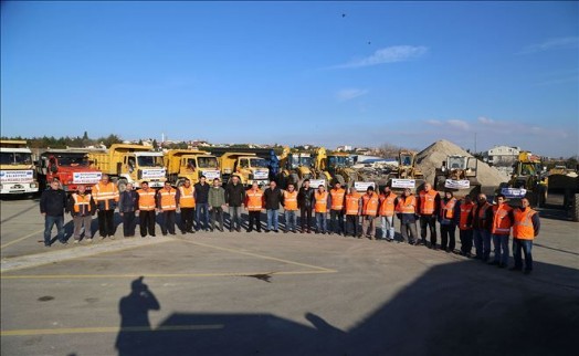 Büyükçekmece Belediyesi Mevsimin İlk Kar Yağışına Hazır
