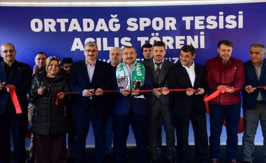 Sancaktepe Ortadağ Spor Tesisleri Hizmete Açıldı