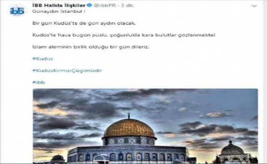 SOSYAL BELEDİYELERDEN ORTAK 'KUDÜS' TEPKİSİ
