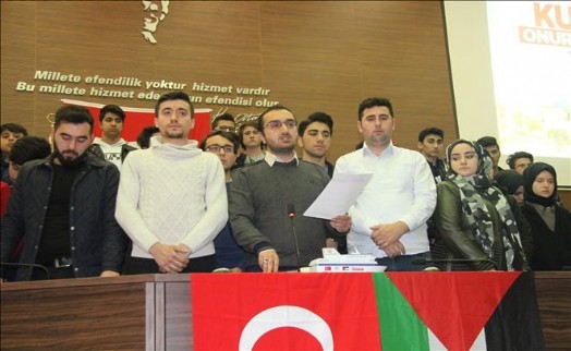 SULTANGAZİ GENÇLİK MECLİSİ`NDEN KUDÜS BİLDİRİSİ