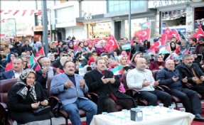 ESENYURT´TA, 'KUDÜS YALNIZ DEĞİL!' MİTİNGİ DÜZENLENDİ