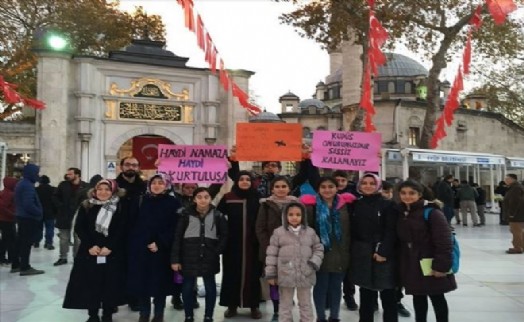 Simurglu Öğrenciler ve Velileri Sabah Namazında Buluştu