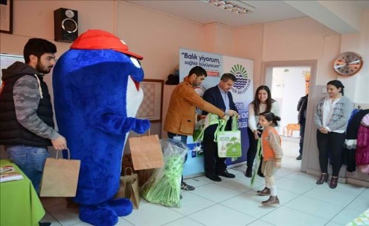 SARIYER´DE ÇOCUKLARA BALIĞI SEVDİREN PROJE