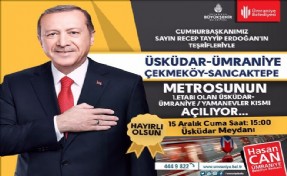 ÜSKÜDAR - ÜMRANİYE METROSU´NUN AÇILIŞ TARİHİ BELLİ OLDU!