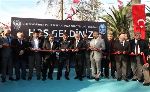 Eyüpsultan Belediyesi´nden Emniyet Müdürlüğü´ne Destek