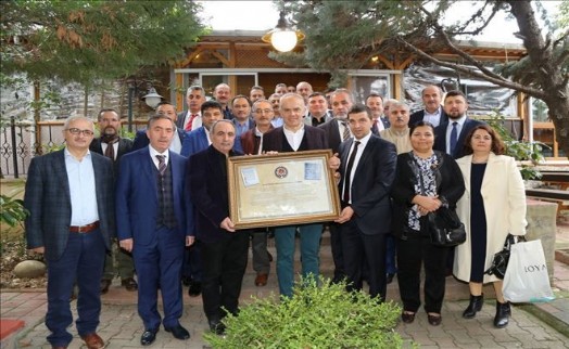 BAŞKAN POYRAZ MUHTARLARLA BİR ARAYA GELDİ