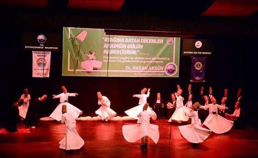 Hz.Mevlana Büyükçekmece´de Şeb-i Arus Töreniyle Anıldı