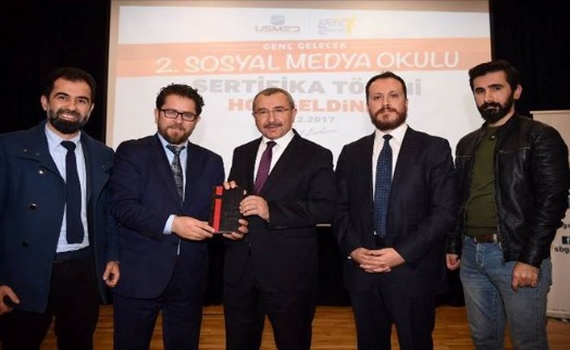 Sosyal Medya Sertifika Töreni, Başkan İsmail Erdem´in Katılımıyla Gerçekleşti