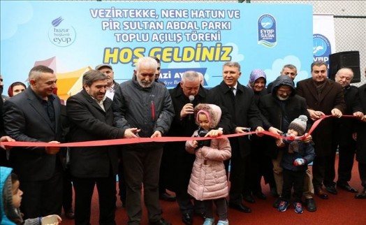 Eyüpsultan´da 3 Yeni Parkın Açılışı Yapıldı