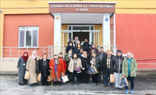 ESER´li Öğrenciler İstanbul Halk Ekmeği Ziyaret Etti