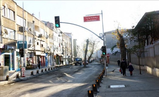 Eyüp İslambey Caddesi´ndeki Çalışmalarda Sona Gelindi