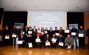 Sancaktepe´de Girişimcilere eğitim sertifikaları verildi