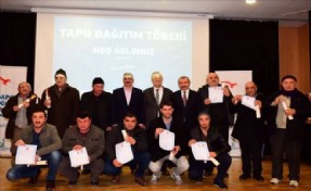 Sancaktepe´de 204 tapu hak sahiplerine teslim edildi