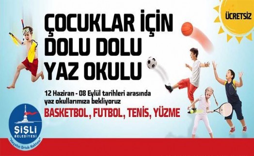 Şişlili Gençler Yazın da Spor Yapacak