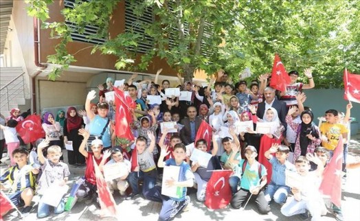 BAŞKAN BALTACI, YAZ OKULLARINI ZİYARET ETTİ