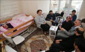 Omurilik Hastası Vatandaşın Dileği Başkan Aydın´la Yerine Geldi