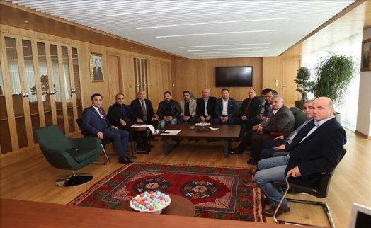 Başkan Baltacı, STK Başkanları´nı Makamında Ağırladı