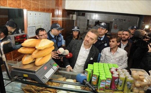 Başkan Usta´dan Fırınlara Gramaj ve Hijyen Denetimi