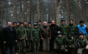 Başkan Remzi Aydın Kış Gençlik Kampı´nda