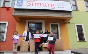 Simurglu Öğrencilerden Gevaş İlkokulu´na Gönül Köprüsü
