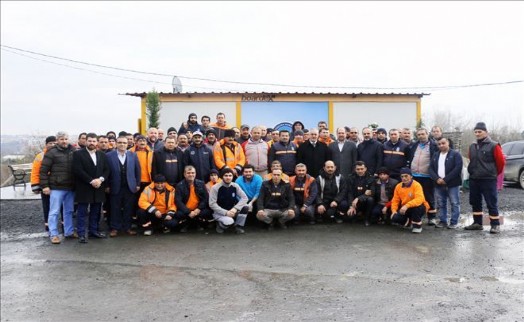 Başkan Remzi Aydın, Temizlik Personelini Ziyaret Etti