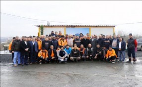 Başkan Remzi Aydın, Temizlik Personelini Ziyaret Etti