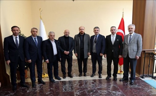Bilal Erdoğan´dan Başkan Alatepe´ye ´Hayırlı Olsun´ Ziyareti