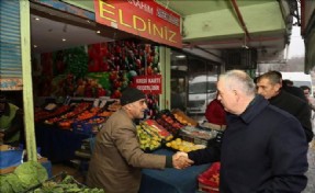 Başkan Remzi Aydın Okul ve Esnaf Ziyaretlerine Devam Ediyor