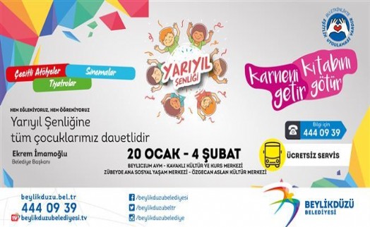 BEYLİKDÜZÜ BELEDİYESİ´NDEN ÖĞRENCİLERE DOPDOLU KARNE HEDİYESİ