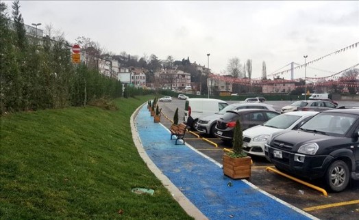 İSPARK´TA 400 Araçlık Çengelköy Otoparkı Yenilendi