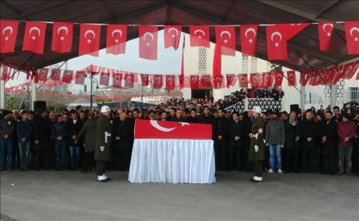 ÜMRANİYE ´AFRİN ŞEHİTİ´Nİ UĞURLADI