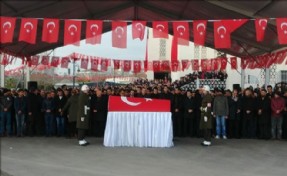 ÜMRANİYE ´AFRİN ŞEHİTİ´Nİ UĞURLADI