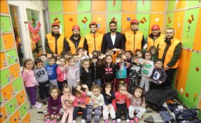 ANAOKULU ÖĞRENCİLERİNE AFET EĞİTİMİ