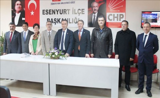 CHP Esenyurt İlçe Başkanı Ali Gökmen, aday adayları ile buluştu: