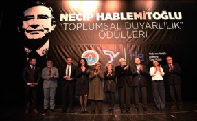 Necip Hablemitoğlu ödülleri sahiplerini buldu