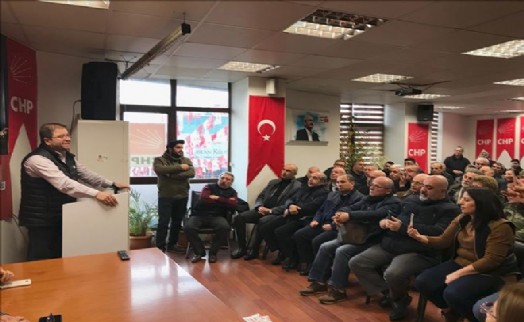 Başkan Kılıç´tan CHP İlçe Örgütü´ne yeni yıl ziyareti