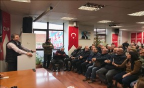 Başkan Kılıç´tan CHP İlçe Örgütü´ne yeni yıl ziyareti